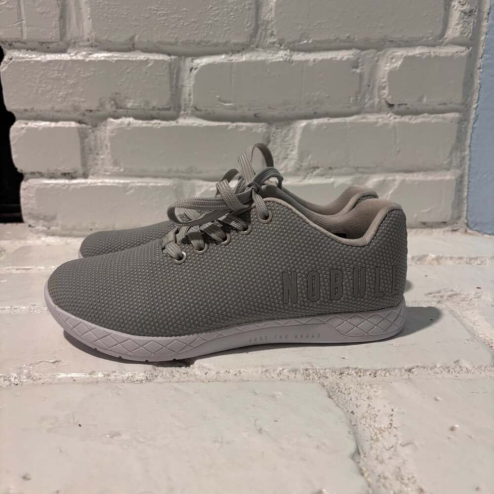 Nobull Outwork Trainer Gray Superfabric CrossFit, Gym Shoes Women’s 7.5, Men’s 6 - Picture 1 of 10